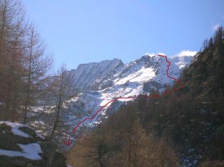 l'itinerario...purtroppo un pò da lontano!