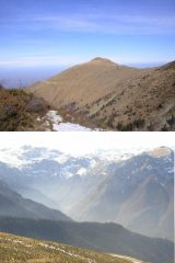 1 La Gardiola 2 verso l'alta Val Pesio e la dorsale fatta in salita