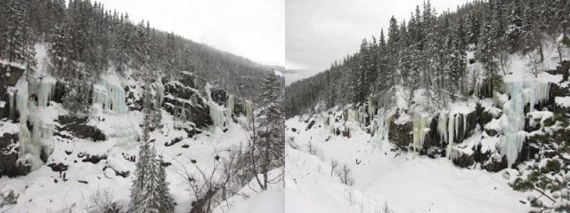 Overview of some parts of Krokan area