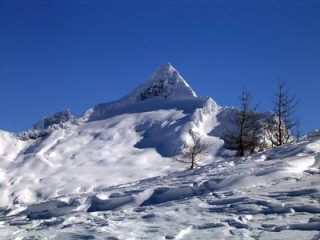 panorama su cima Rebbio dalla cresta terminale