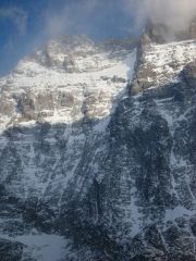 Monviso e Viso di Vallanta-Parete Ovest dai pressi del Rifugio Gagliardone