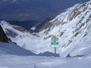 All'uscita del canale