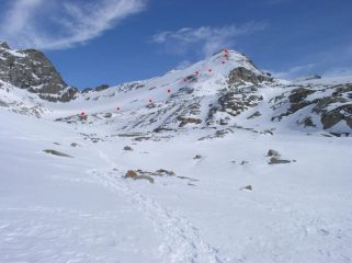 il pendio finale