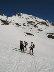 sullo sfondo la cima fallère