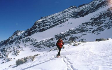 quel che resta della seraccata del Ghiacciaio dell'Agnello