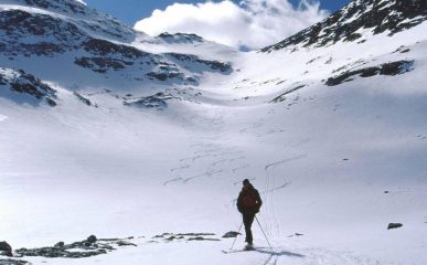 il bel vallone già sede del Ghiacciaio dell'Agnello