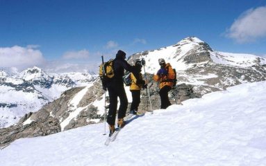 in prossimità del Colle dell'Agnello