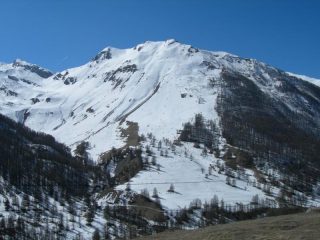 Il percorso visto dalla strada