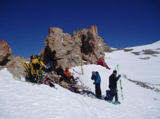 al colle al riparo dal vento