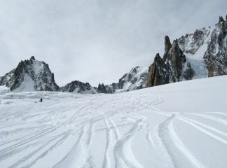 sotto la tour rond e il capucin.. powder...