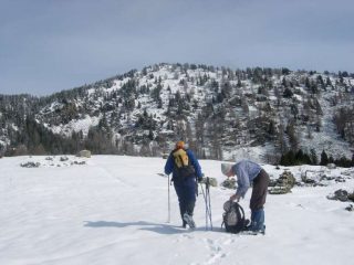 Nei pressi dell'Alpe Aveuil