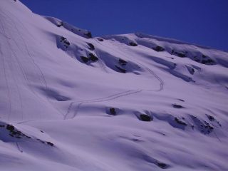 discesa verso l'Arp