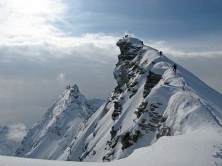 ultimi metri per la vetta