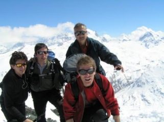 Soddisfatti in vetta