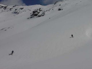 Pendii di puro divertimento - il tratto sotto il colletto.
