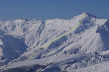 itinerario - foto scattata 2 giorni prima dal Briccas