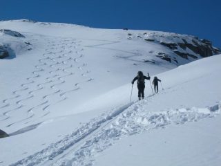 Bella neve nella parte alta