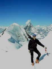 Dario sul Breithorn cent.