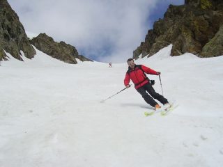 In discesa dal passo di Vens