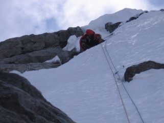 la fine del primo tiro...