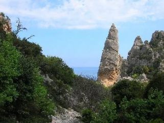 La mitica aguglia dal sentiero di avvicinamento