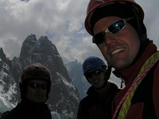 In vetta con i miei grandissimi compagni