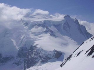 Il Grand Combin visto dal Petit Combin