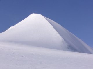 Pendio finale Becca di Oren