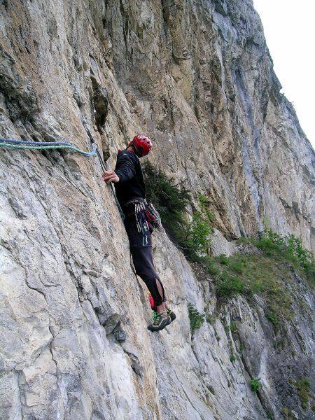 Traverso delicato all'inizio del 2° tiro