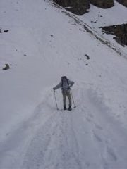 Ciaspolando e faticando...