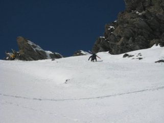 verso il colletto, quota 3150m