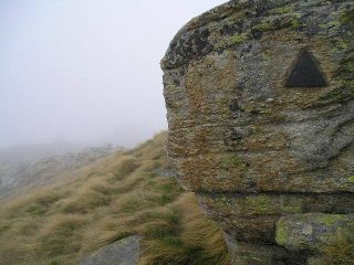 cima merola nella nebbia il colle sià