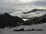 Il Chiaretto visto dall'attacco della salita