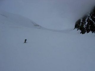 Il Dome e l'Aiguille sono lì a portata di mano