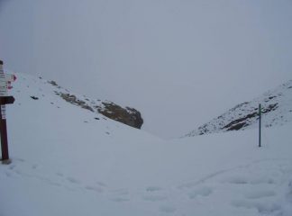 Porta Sestrera sotto la neve