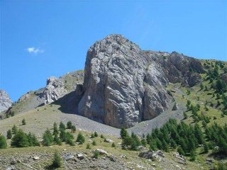 La parete sud-ovest del 