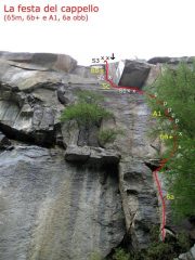 Il tracciato della via