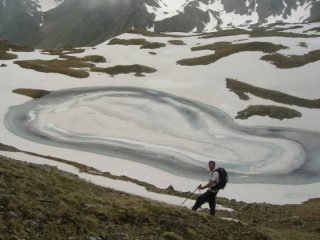 sopra il lago Morto (m. 2630 ca)