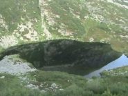 Foto scattata durante il percorso di collegamento ai laghi Verdi