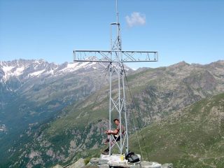 Roman in cima al Monte Bellavarda