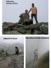 mix di foto di alcuni punti della gita