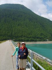 Attraversando la diga
