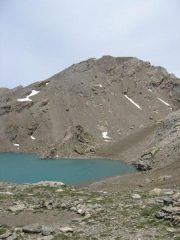 La vetta dal bivacco Barenghi