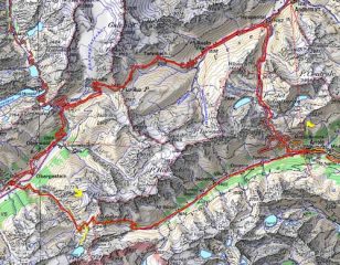 mappa del giro