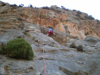 Maria Piera sul tettino atletico di Shark Bite