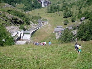 Arrivo al piano del Roc
