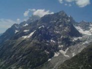 Gruppo del Gruetta e versante nord est della punta Leschaux