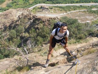 nel punto più esposto