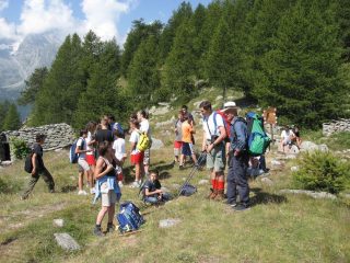 Il gruppo in relax