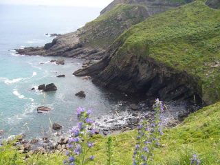 il cammino è quasi tutto sulla costa nord della Spagna